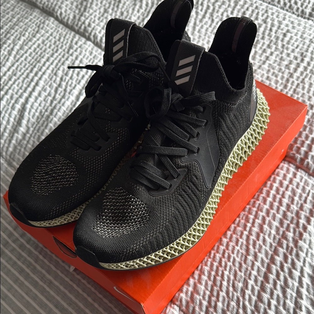 Adidas AlphaEdge 4D Black | Size 11.5 | Excellent Used Condition